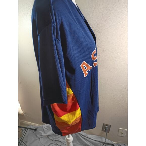 Houston Astros Baseball Jersey Correa 1 HEB Give Away Blue Sz Xl - Picture 4 of 6